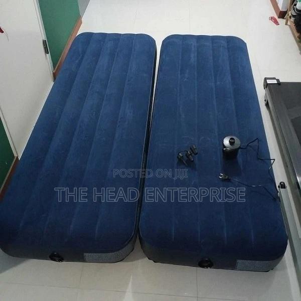 Intex Color Blue Air Mattress Available Affordable(2.5*6)