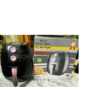 Black 8L Silver Crest Air Fyer