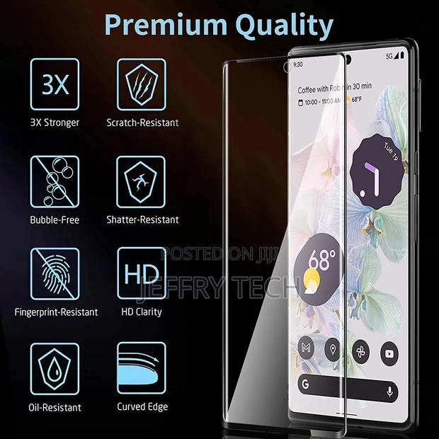 UV Liquid Tempered Glass Screen Protector Google Pixel 6pro - main view