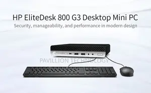 Desktop Computer HP EliteDesk 800 16GB Intel Core I5 SSD 256GB