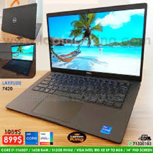 Laptop Dell Latitude 7420 16GB Intel Core i5 SSD 512GB