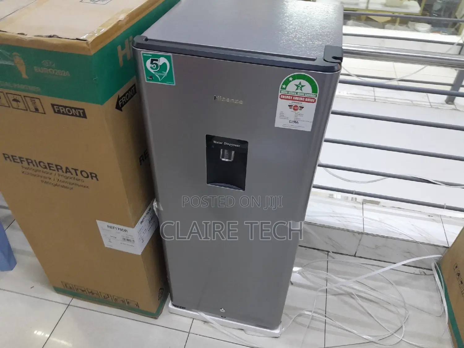 Hisense 176 Liters Refrigerator With Dispenser Single Door