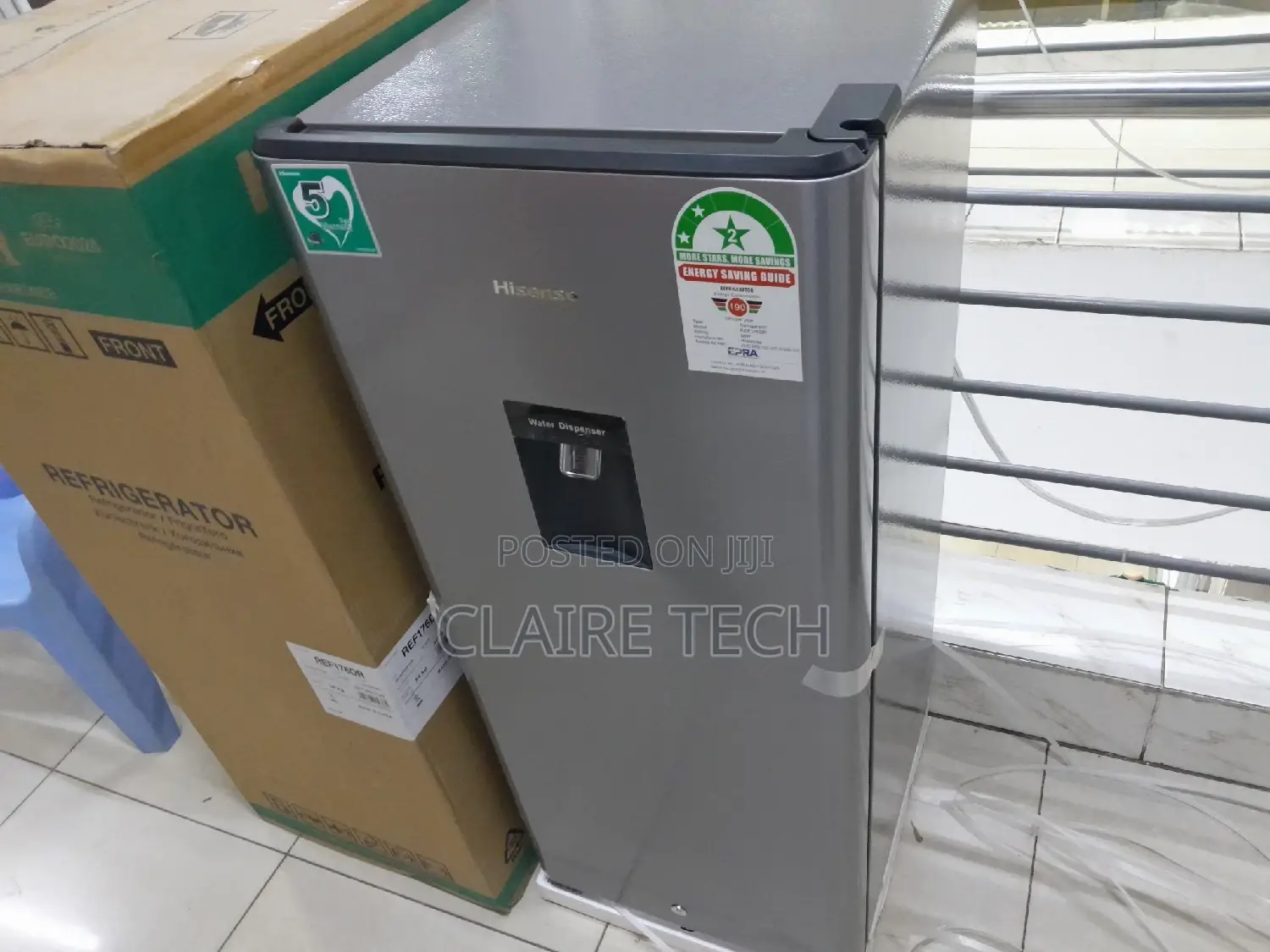 Hisense Fridge 176 Liters With Dispenser REF176DR