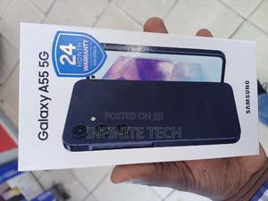 New Samsung Galaxy A55 128 GB Blue - thumbnail 2
