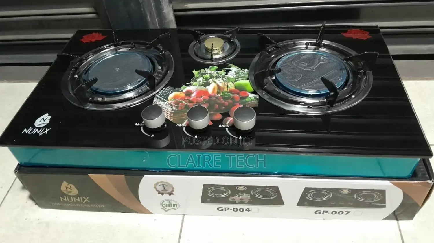 Nunix 3 Burner Infrared Cooker