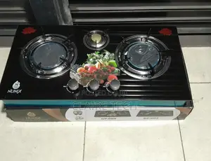 Nunix 3 Burner Infrared Cooker Glass Top
