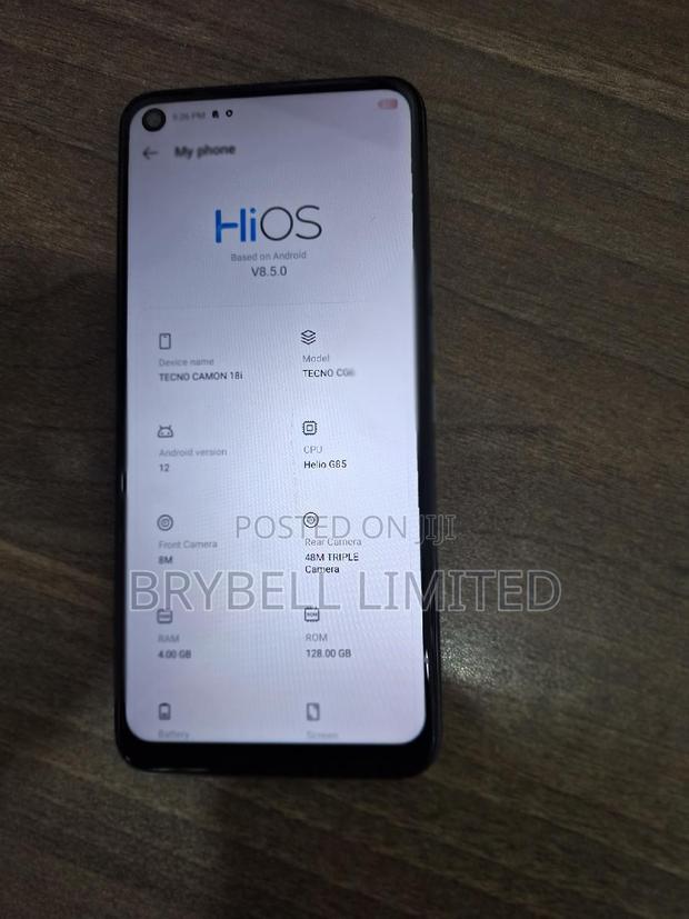 Tecno Camon 18i 128 GB Gray - thumbnail 5