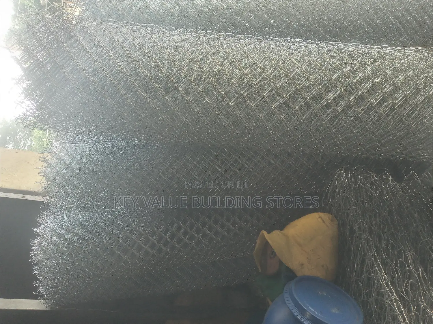 Galvanized Fencing Chainlink Guage11g Mesh 80×80 7fts Height