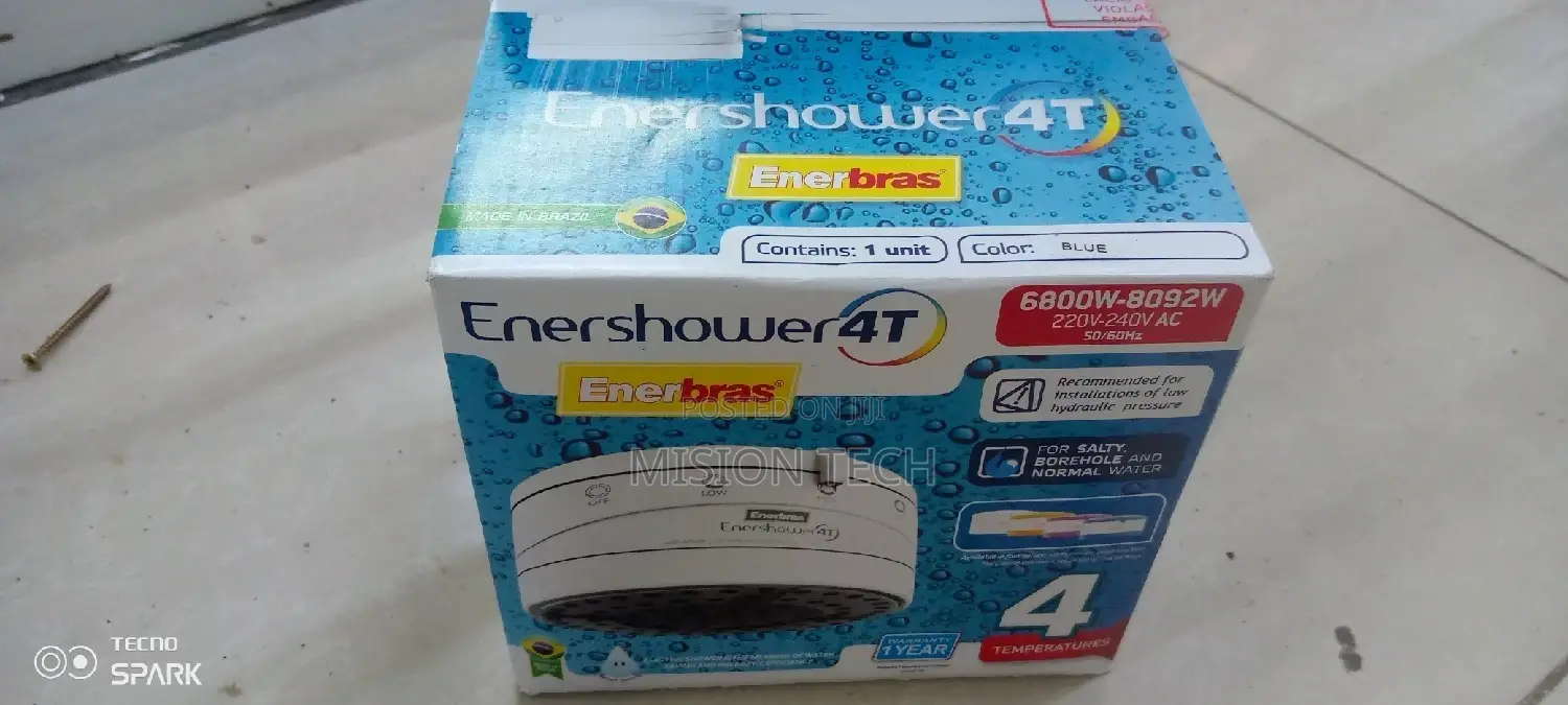 Enerbras 4T Instant Shower Head