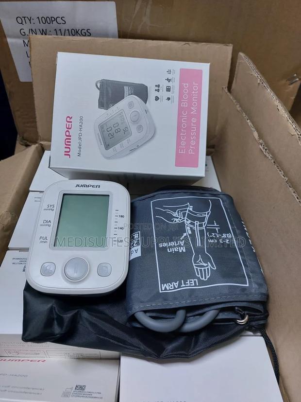 Jumper Blood Pressure Monitor With Memory