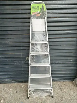 Aluminium 6steps Free Stand a Type Ladder