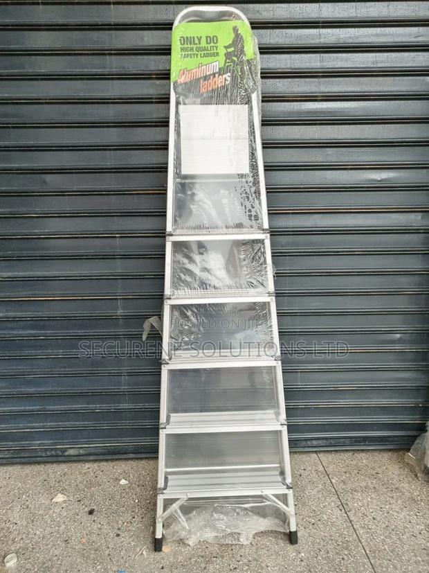Aluminium 6steps Free Stand a Type Ladder