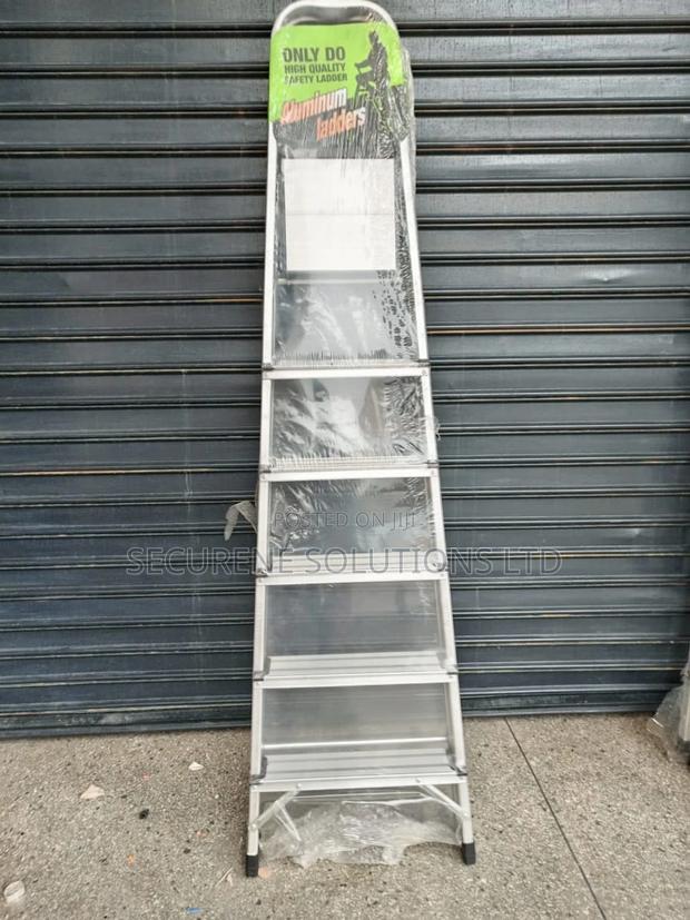 Aluminium 6steps Free Stand a Type Ladder - thumbnail 3