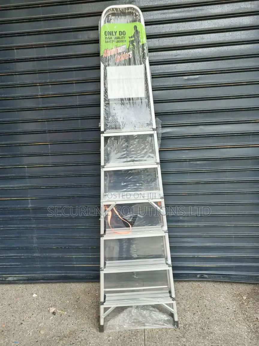 Aluminium 7steps Free Stand a Type Ladder