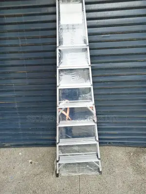 Aluminium 7steps Free Stand a Type Ladder