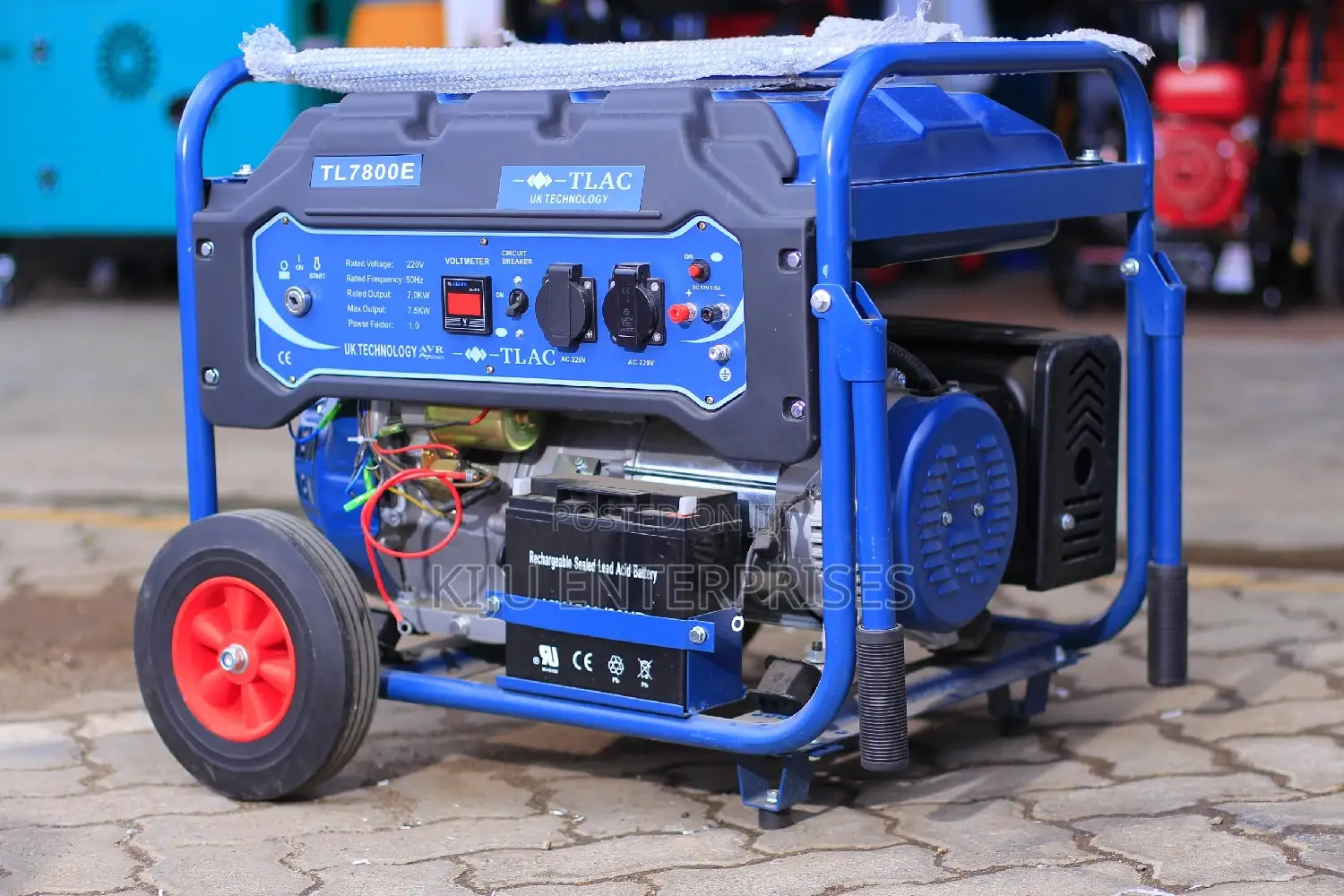 Tilac Brand 7.5kva Generator Available Now
