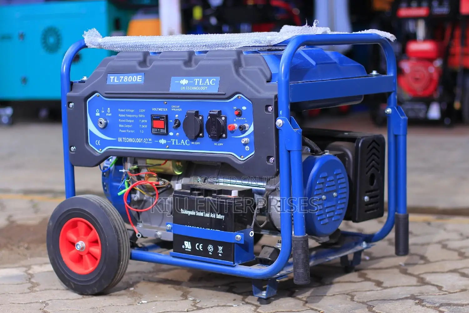Tilac Brand 7.5kva Generator Available Now
