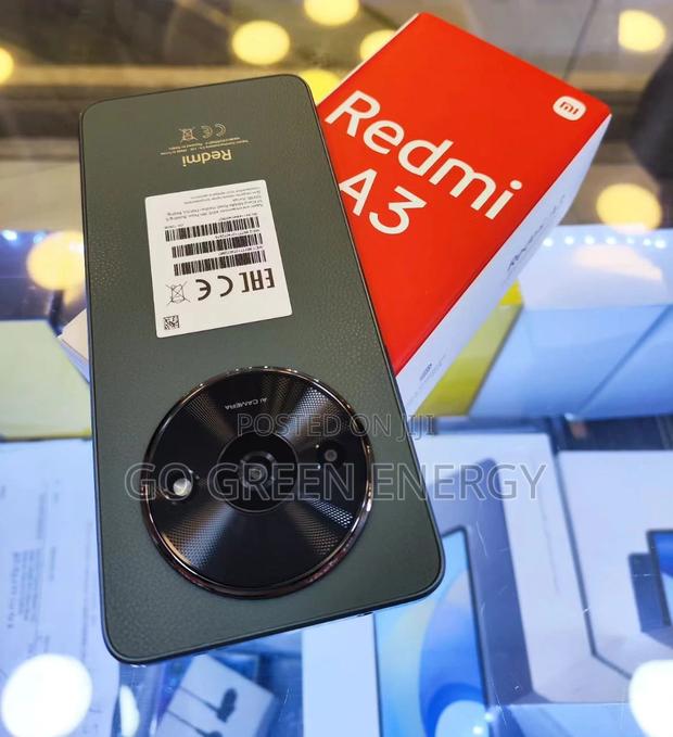 New Xiaomi Redmi A3 64 GB Black