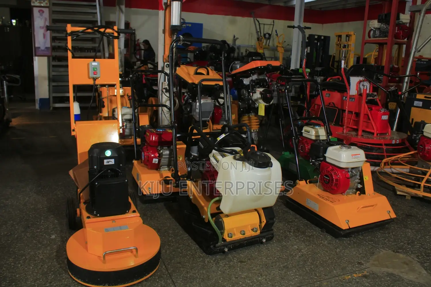 Plate Compactor Machine Petrol Powered