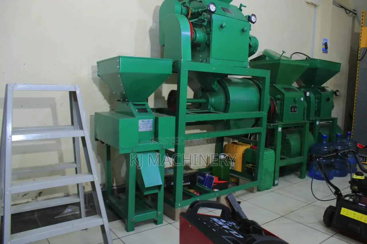Heavy Duty Grade One and Two Roller Mill With Maize Crusher