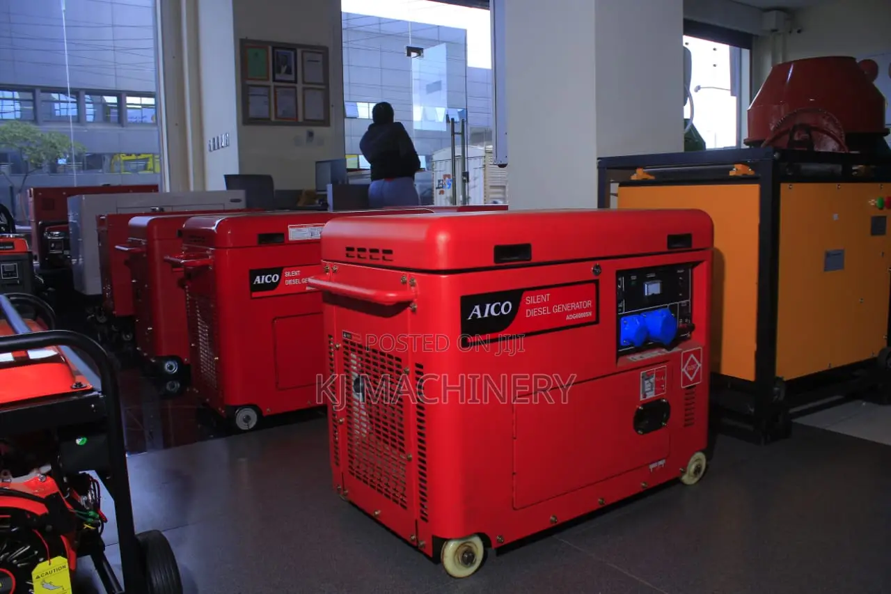 Aico Diesel Silent Generator Single Phase