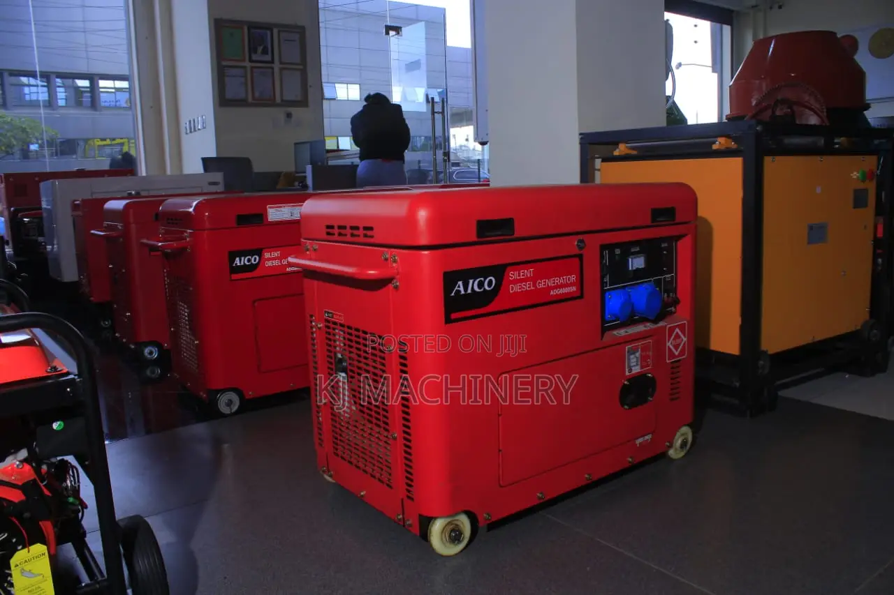 Aico Diesel Silent Generator Single Phase