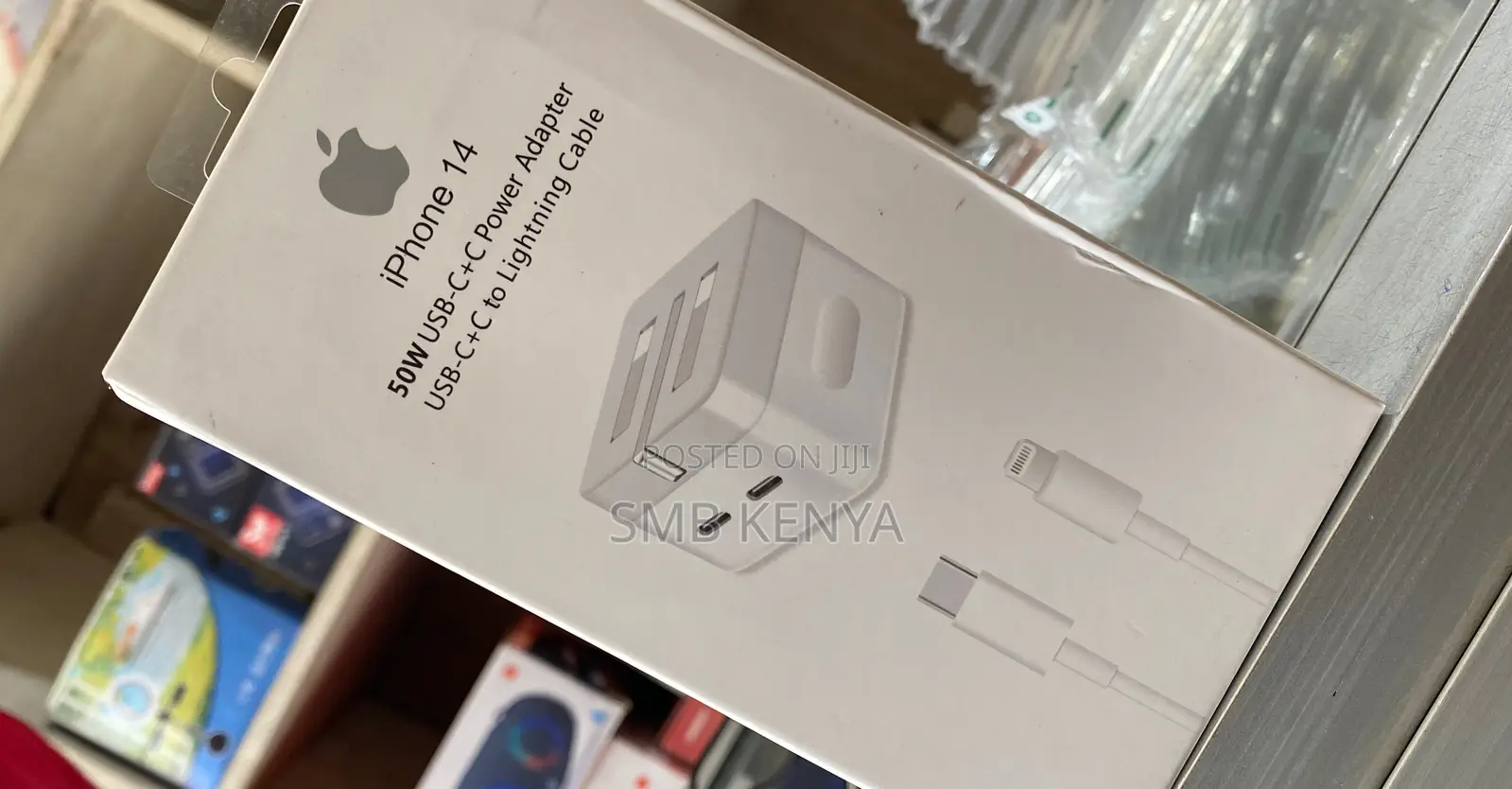 iPhone Dual Type C Port 50W Adapter Type C to iPhone Cable