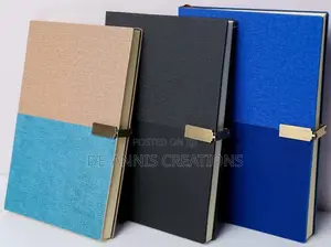A5 Personalized Executive Blue Notebook