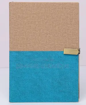 A5 Personalized Executive Blue Notebook