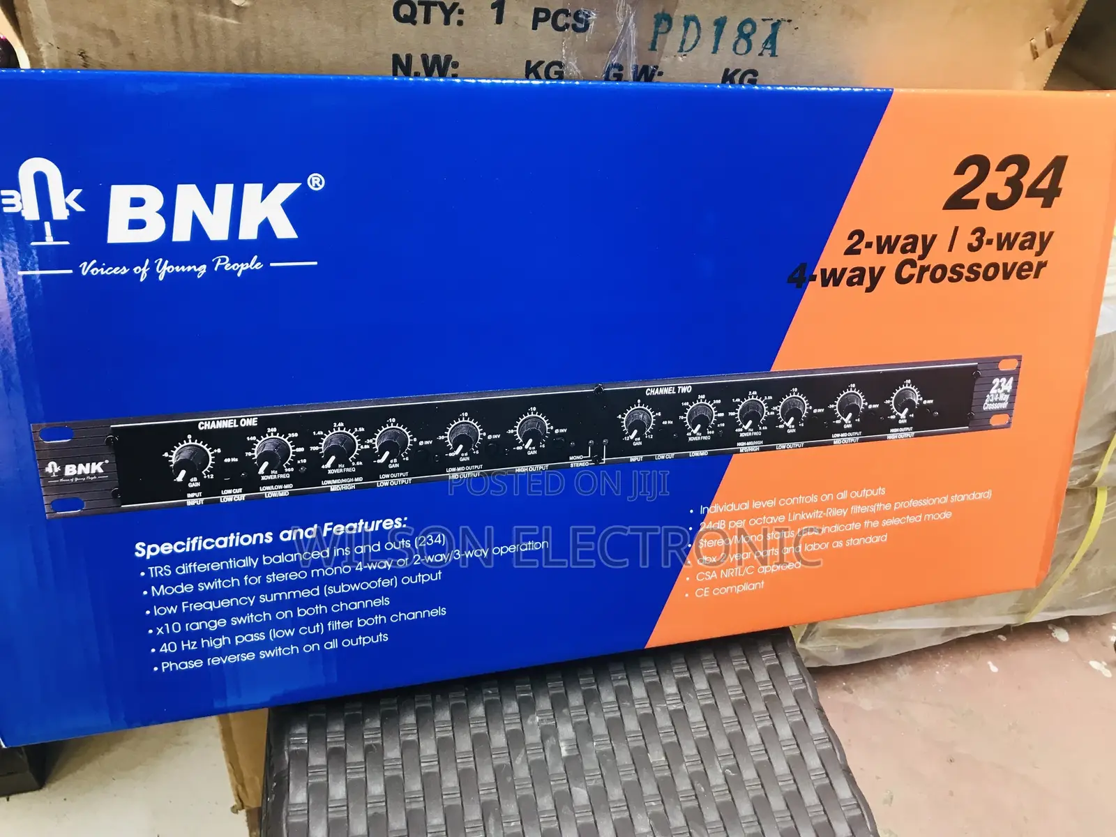 BNK Crossover. 2/3/4 Way Crossover