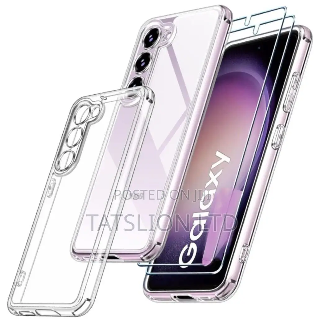 Samsung Galaxy A55 Clear Silicone Shockproof Phone Cover