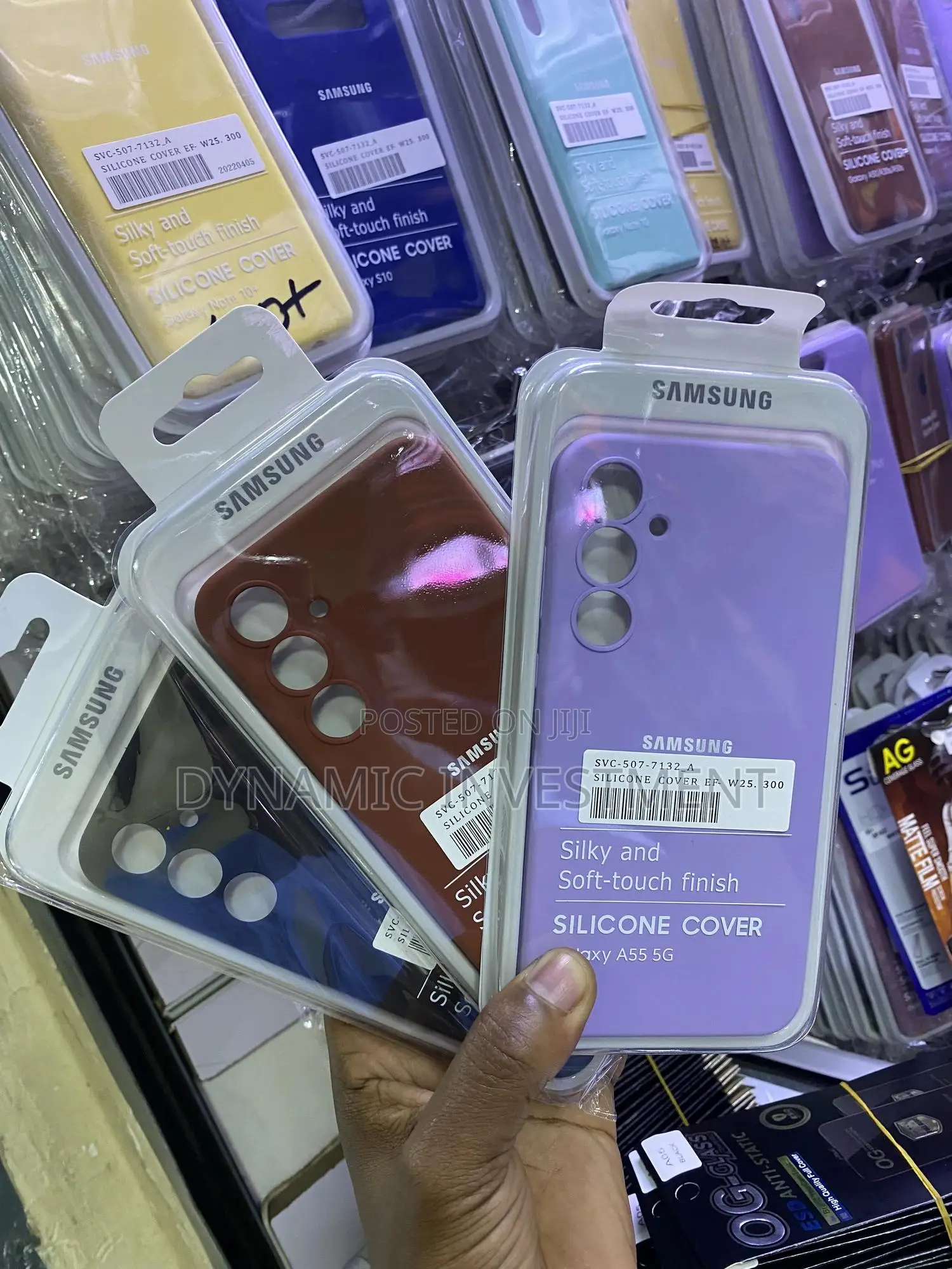 Samsung GALAXY A55 5G Silicone Case/Cover