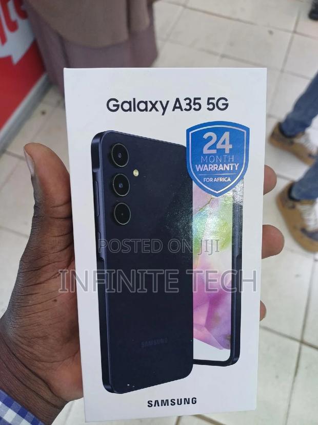 New Samsung Galaxy A35 256 GB Black - thumbnail 2