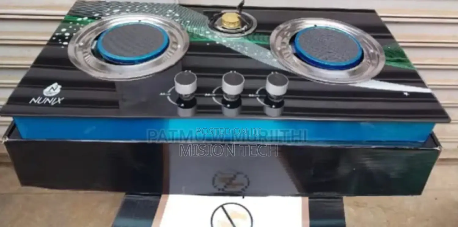 Nunix Stainless Steel 3 Burner Cooker