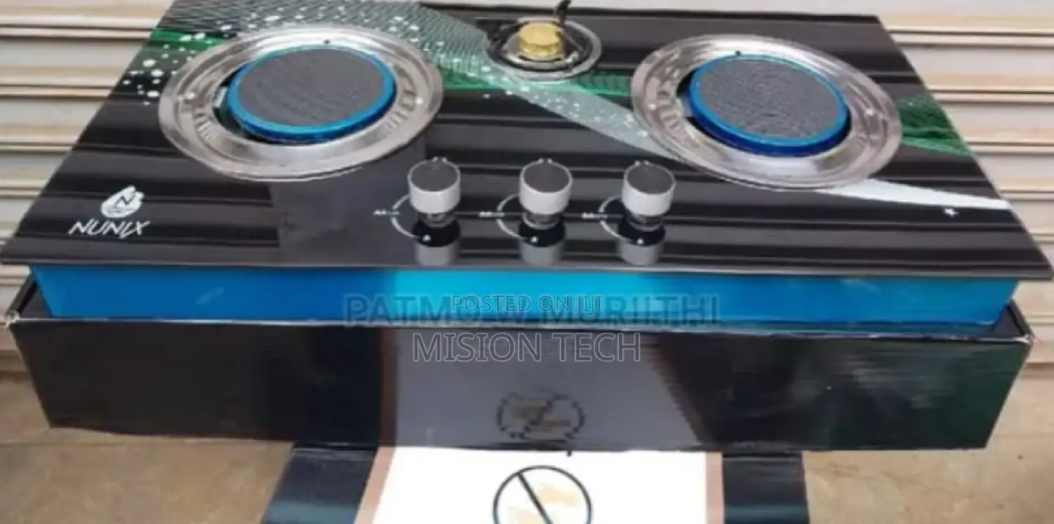 Nunix 3 Burner Low Gas Consumption Infrared Cooker