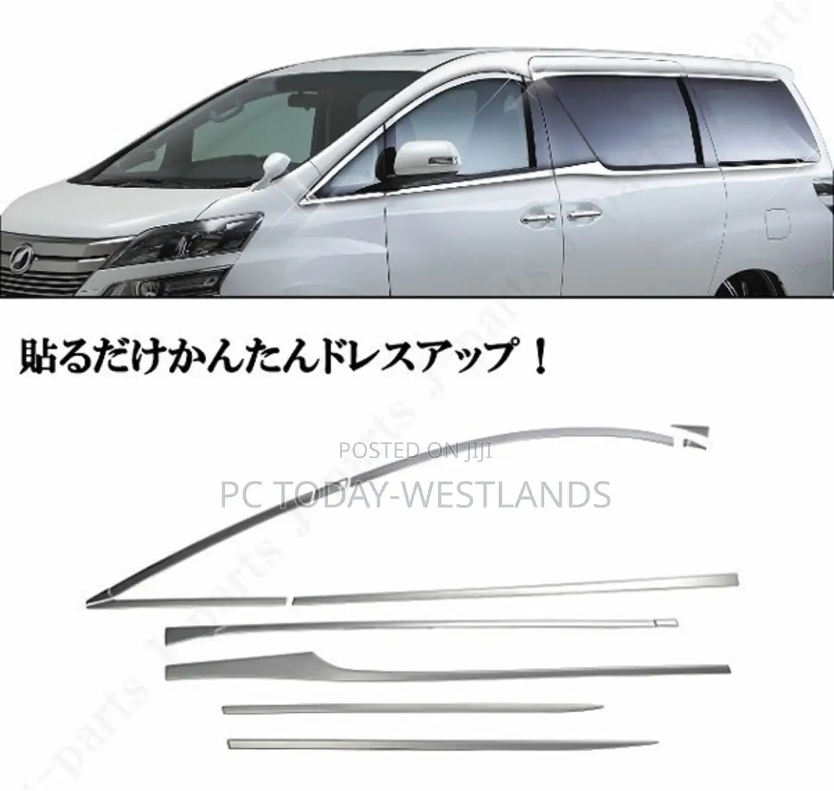 Toyota Vellfire /Alphard 20 Series Side Plating Garnish