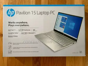 New Laptop HP Pavilion X360 15t 16GB Intel Core I7 SSD 512GB