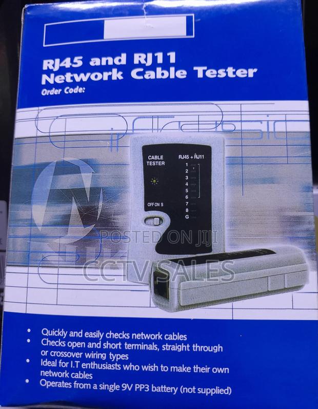 Rj45/11 Network Cable Tester
