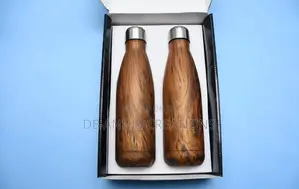 2 PC Double Walled Vacuum Insulated Flasks