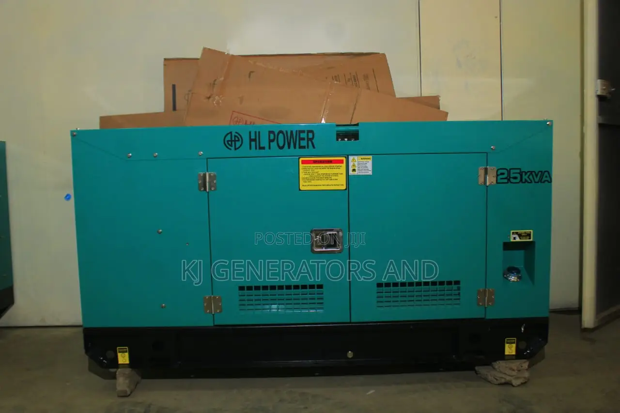 25kva Hl Silent Generator Available