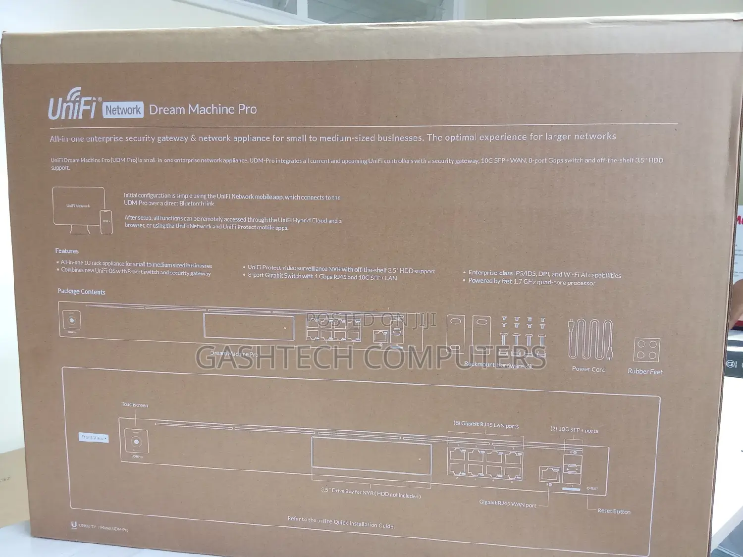 Ubiquiti Udm-Pro Unifi Dream Machine Pro