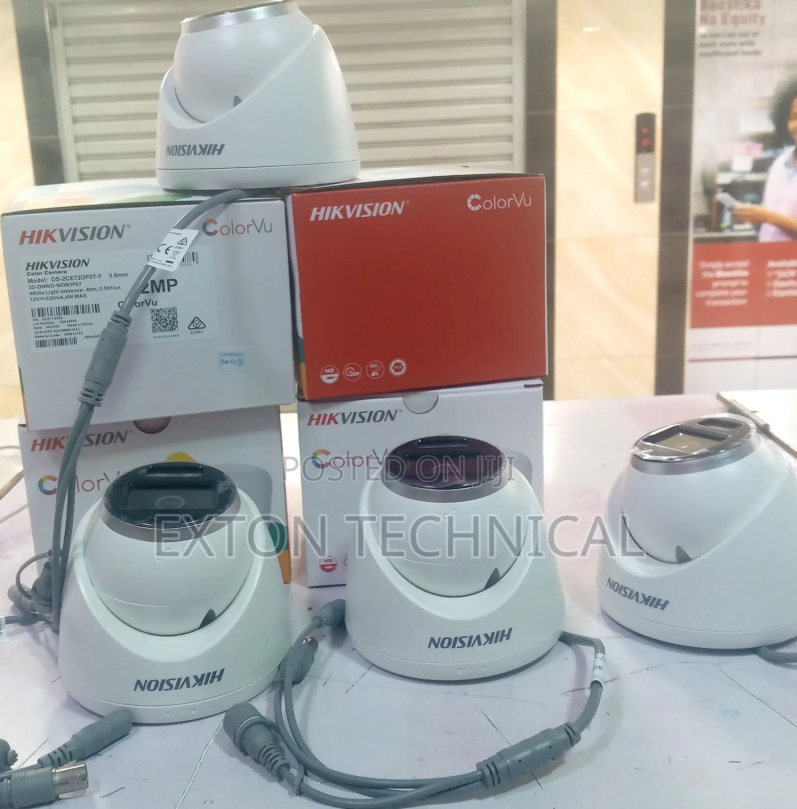 2mp Colorvu Dome Fixed Hikvision Camera