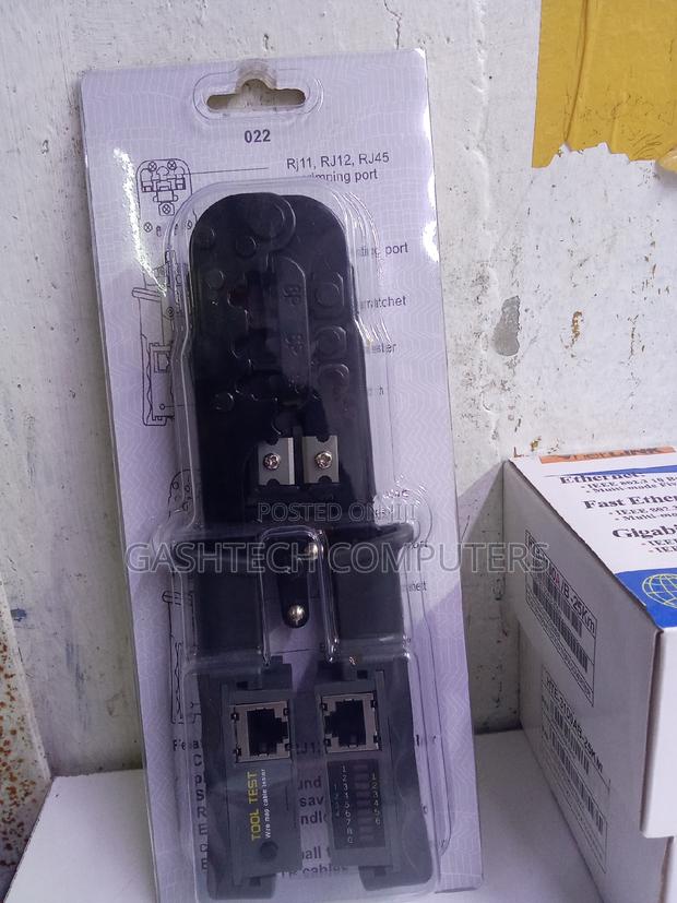 Modular Plug Crimping Tool With Tester - main view