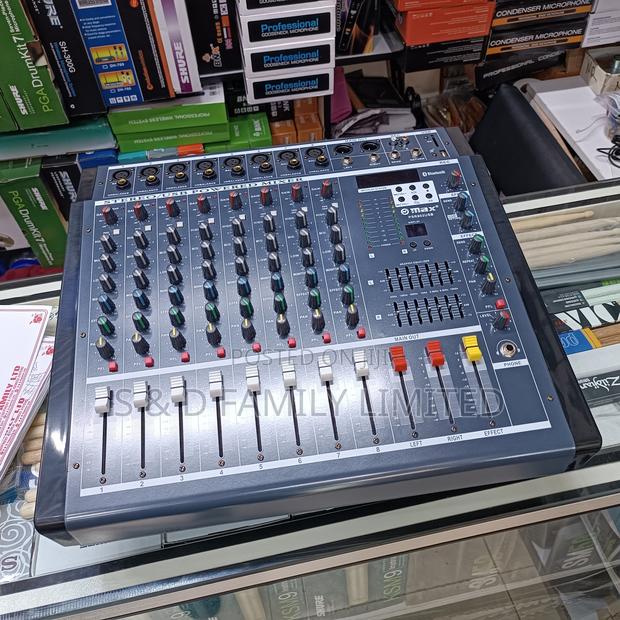 Omax PSR-802 USB 8 Channels Powered Mixer - thumbnail 2