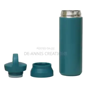 Travel Tumbler With Handle- Brown 500 Ml Flask