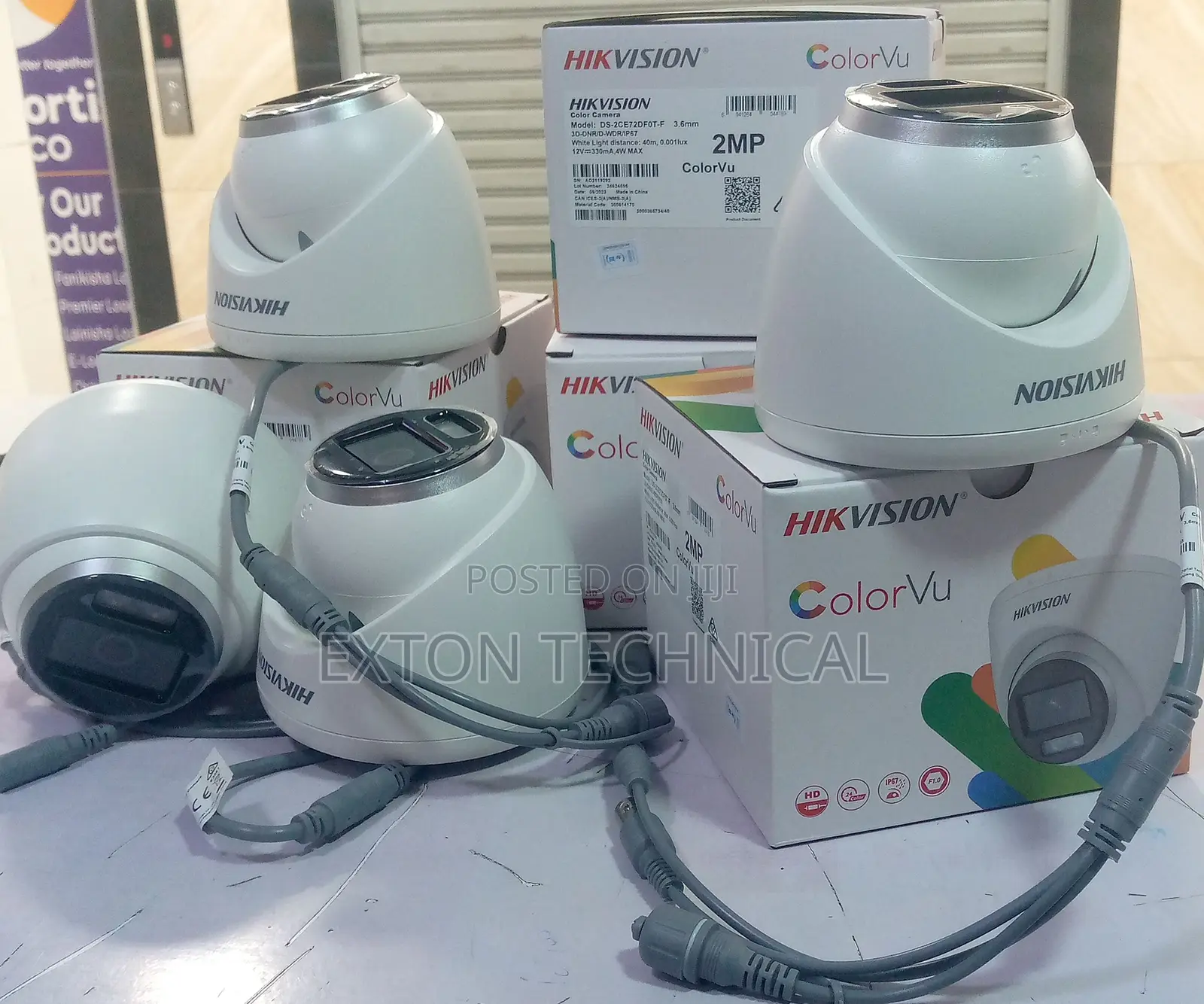 Hikvision DS-2CE72DFOT-F 2mp Colorvu Camera