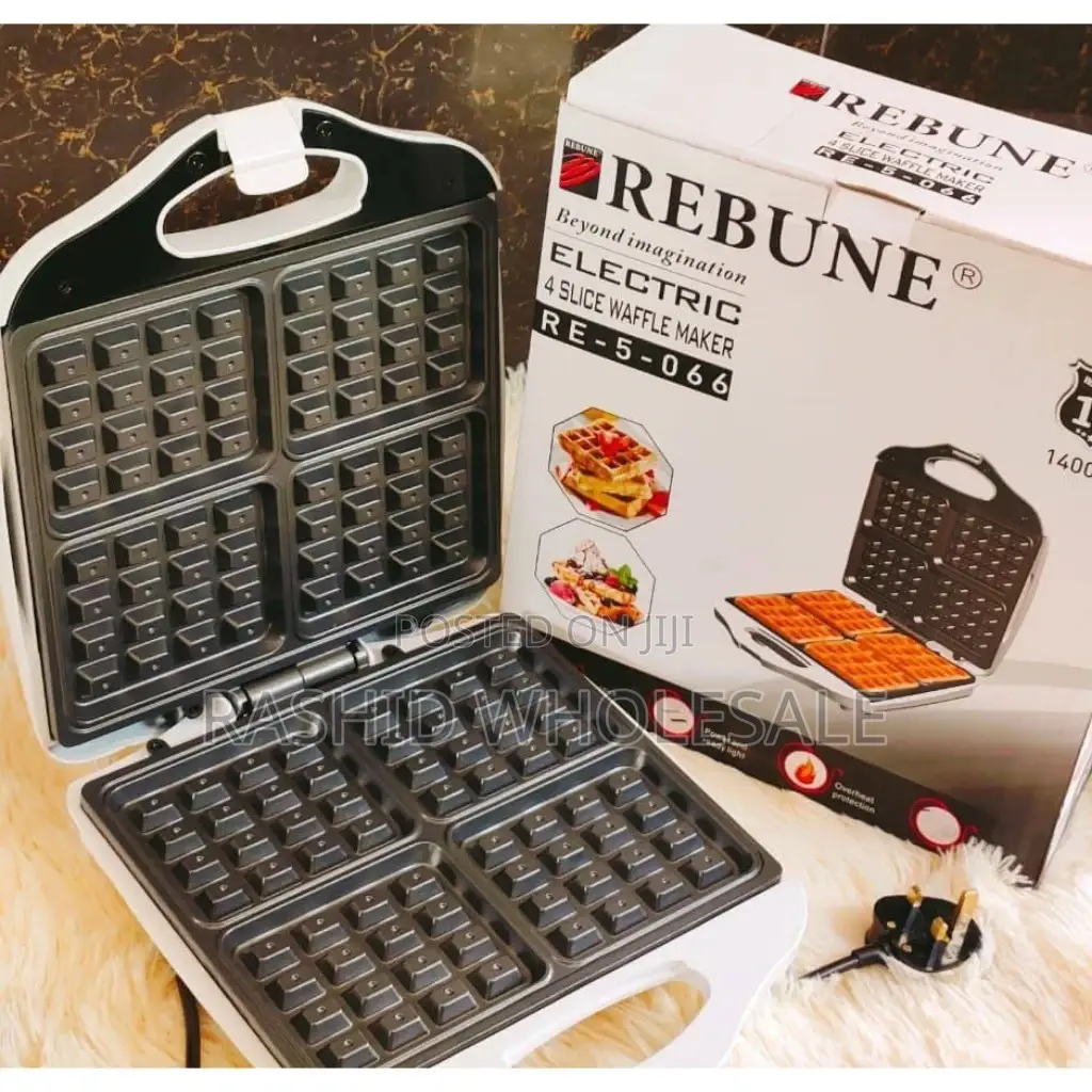 Rebune 4 Slice Waffle Maker