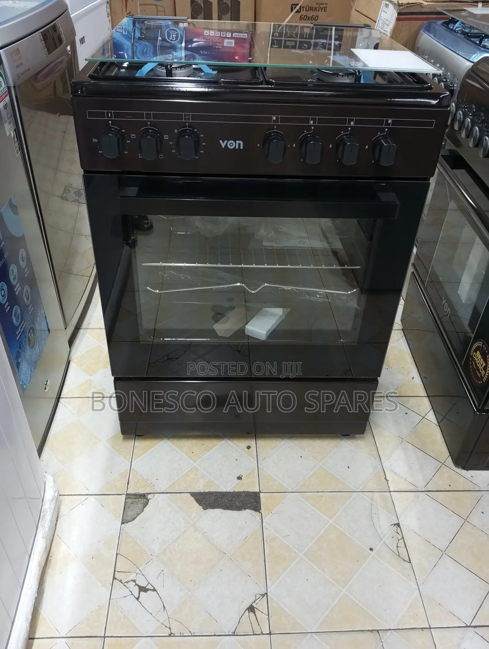 Von Cooker(55*60) MONO BROWN