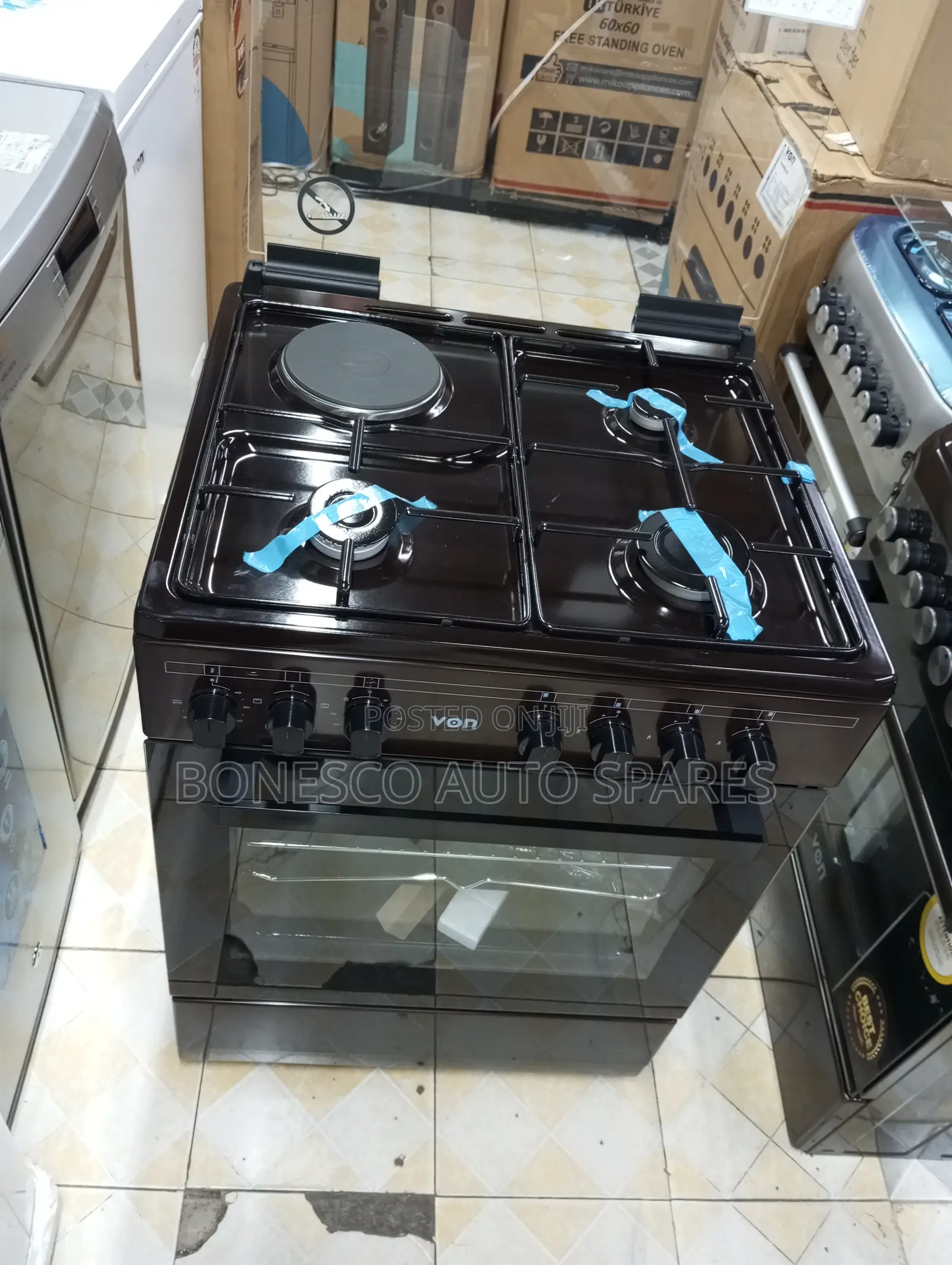 Von Cooker(55*60) MONO BROWN