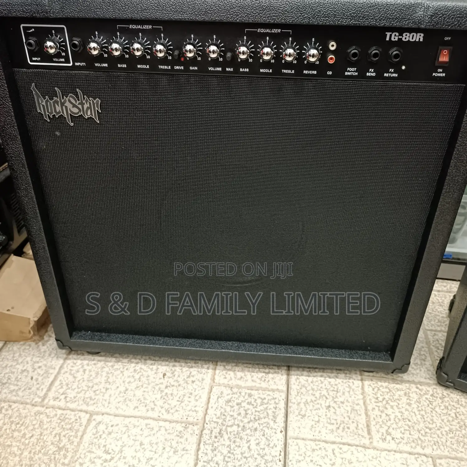 Rockstar Tg-80 Solo/Bass Combo